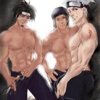 Shinobi Half-naked Trio