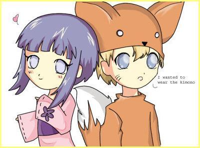 Kawaiii Naruto and Hinata