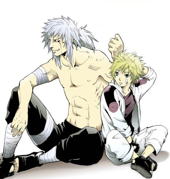 Jiraiya and Young Yellow Flash