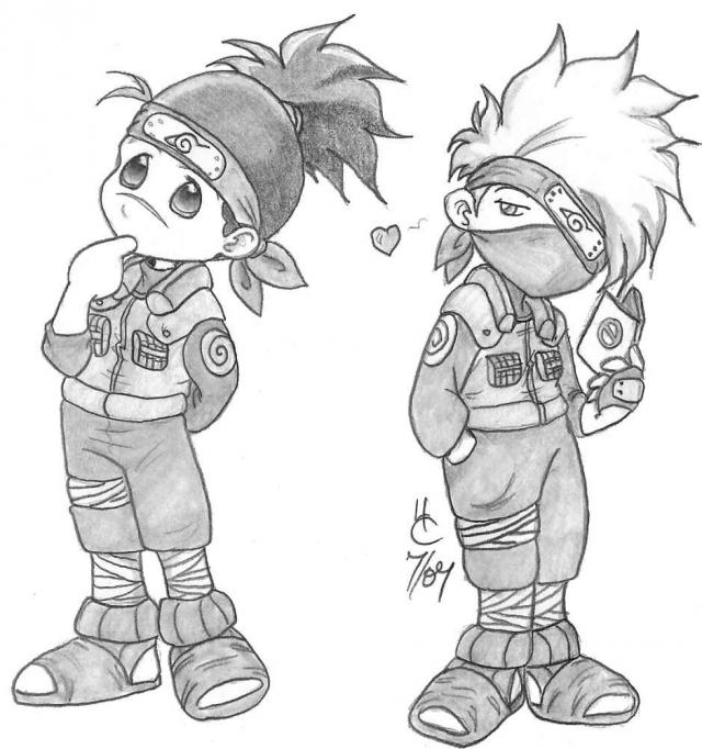 Iruka+Kakashi