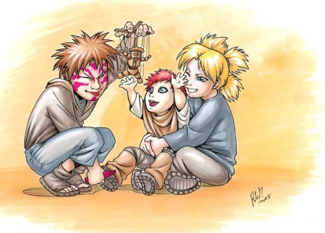 Gaara si hraje