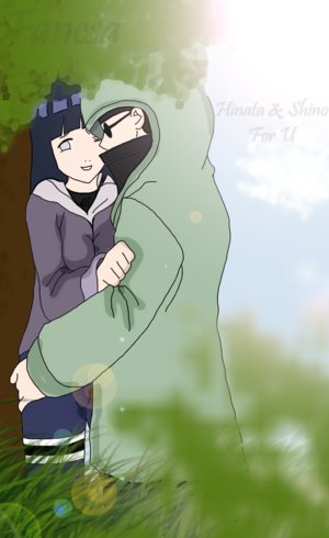 Hinata and Shino by Fancsa