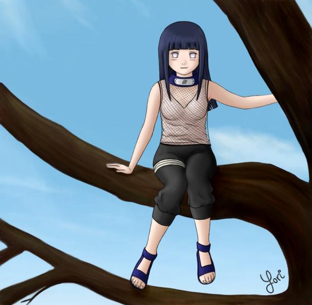 Hinata_by_Helinille