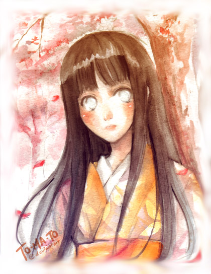 Hinata in Spring by to-ma-to