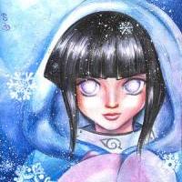 Hinata under snow by Autumn Sacura