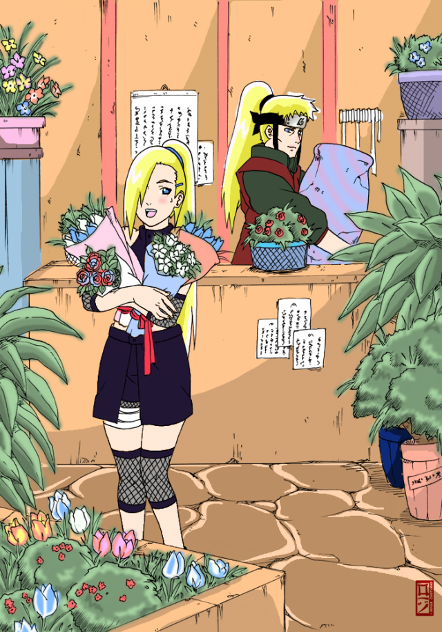 Ino's Flower Shop by XII Itachi