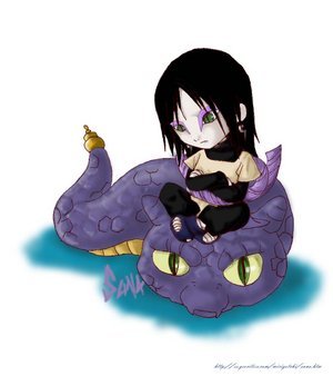 chibi orochi and manda