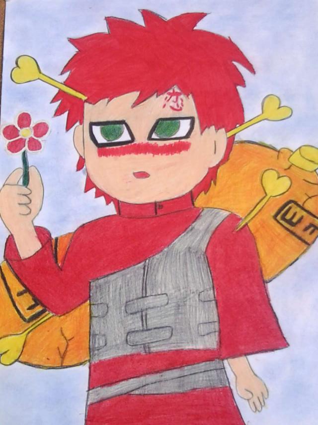 (asi) Zamilovaný chibi Gaara