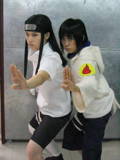 Neji a Hinata_cosplay