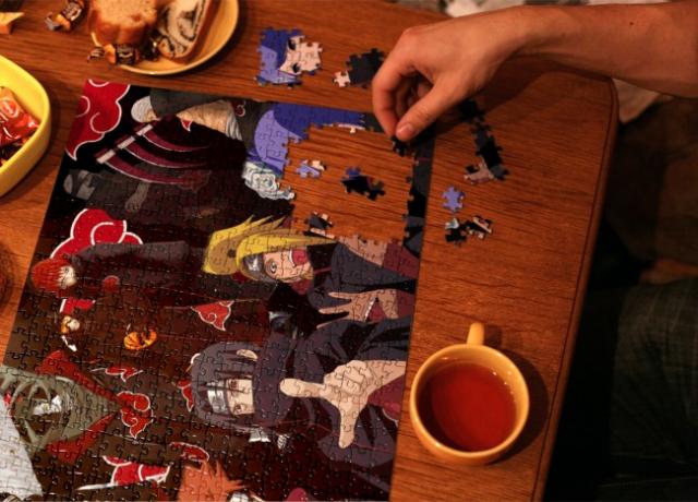 Fotomontáž - Akatsuki puzzle