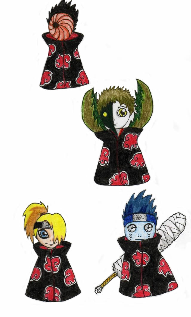 "Akatsuki chibi"