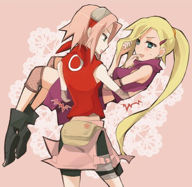 Ino a Sakura