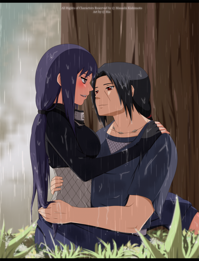 In the rain