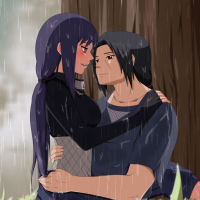 In the rain