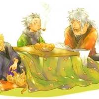 Young Sandaime, Jiraiya a Minato