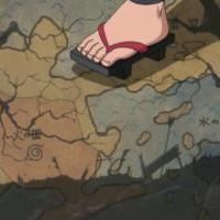 Jiraiya traveling/ Jiraiyova cesta po svete, otrasaneho chaosom