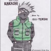 Copy ninja Hatake Kakashi by Akai-tenshi