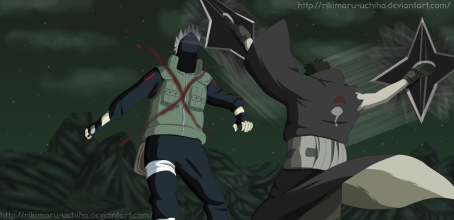 Kakashi a Obito 