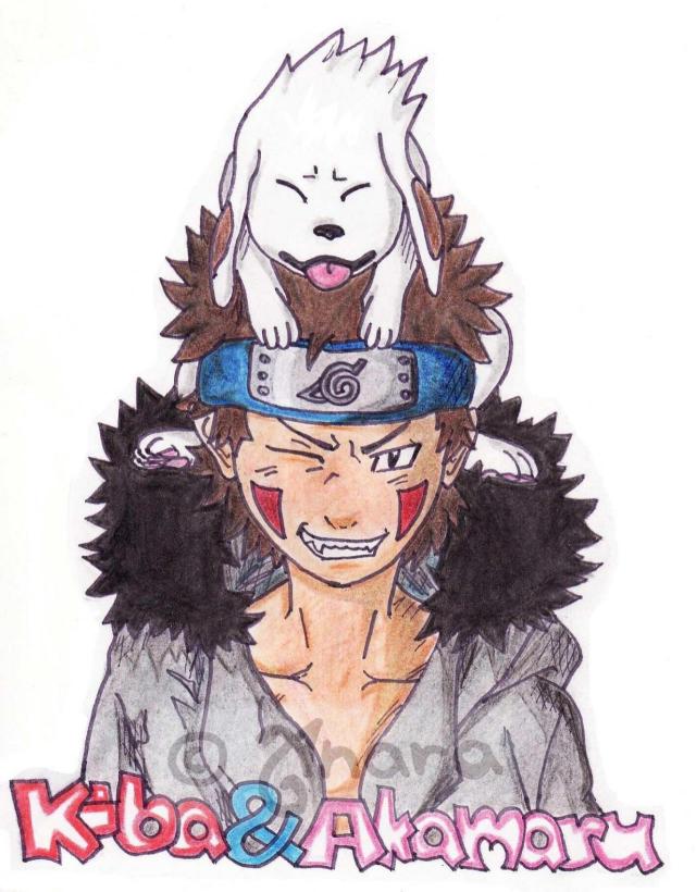 Kiba a Akamaru