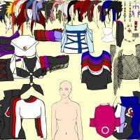 Kunoichi dress-up game