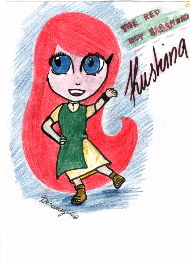 Chibi Kushina /farbičky/