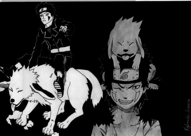 \\Kiba and Akamaru ... 4 San Inuzuka//