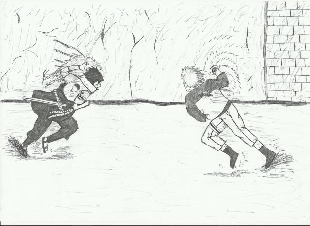 Naruto vs Sasuke