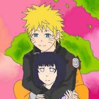 * Naruto and Hinata *