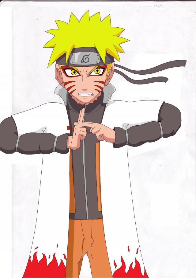 Hokage Naruto sennin-kyuubi mod