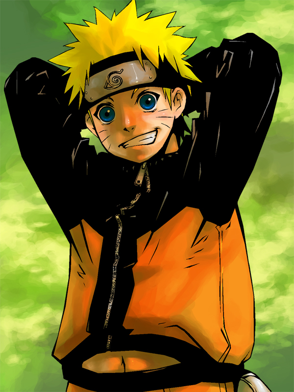 naruto is happy