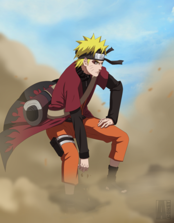 Naruto Sennin mode