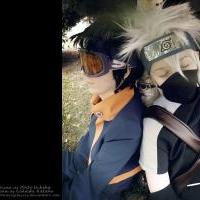 Restin' Kakashi and Obito