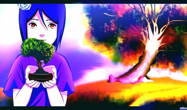 Konan a Bonsai :D