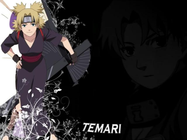 Temari with the white flower