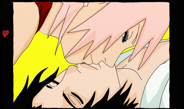 SasuSaku Kiss :)