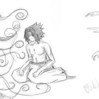 Sasuke: darkness is calling me - sketch