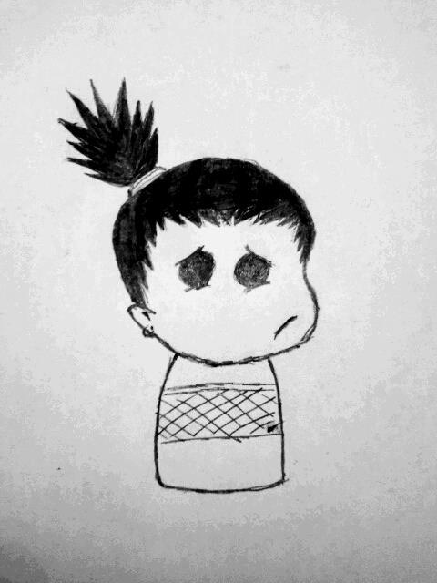 sad mini Shikamaru :)