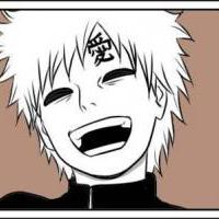 Gaara laughing