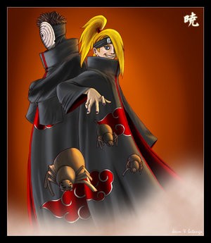 Deidara a Tobi