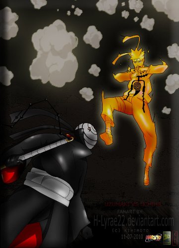 naruto vs madara