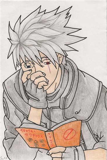 My FanArt - Kakashi-senpai...