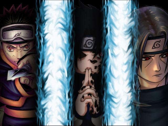 Obito,Saske,Itachi