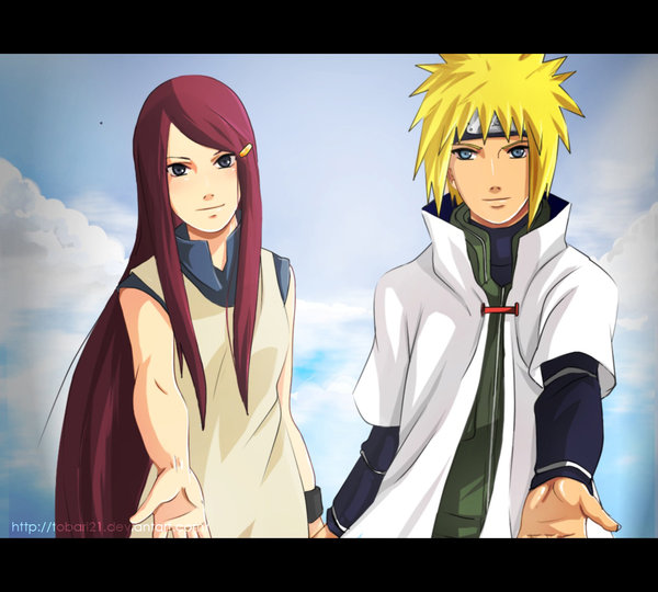 Minato a Kushina