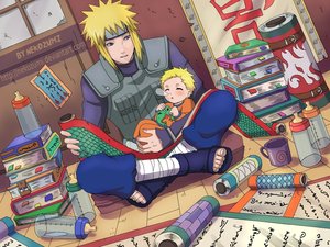 Yondaime & Naruto2